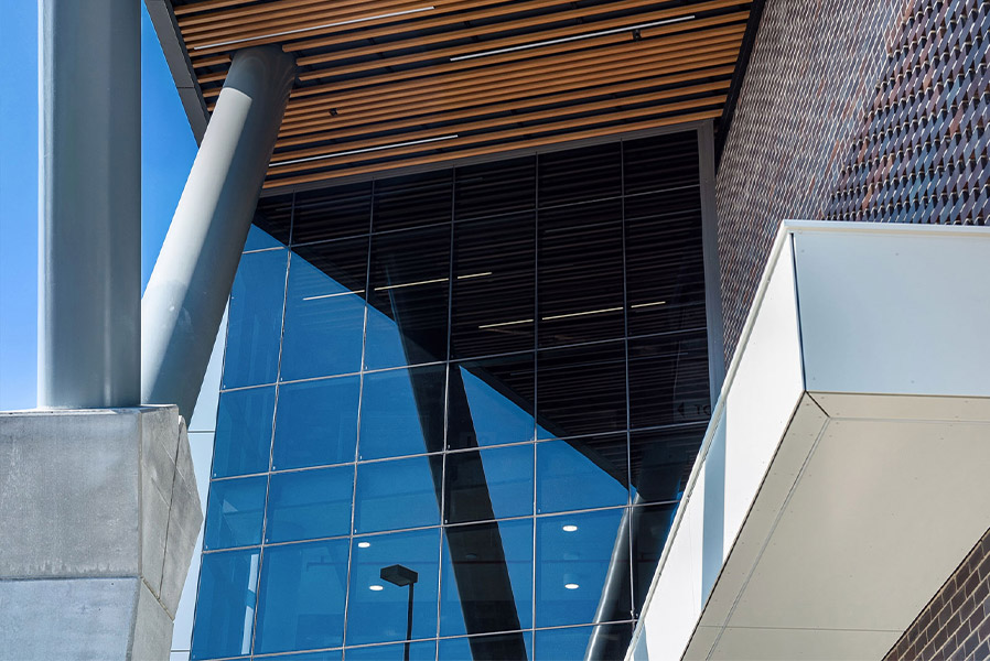 Curtain wall windows