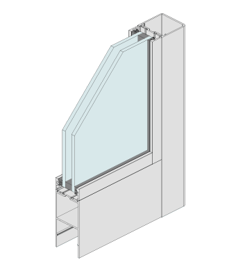 Aluminium Hinged Door 52