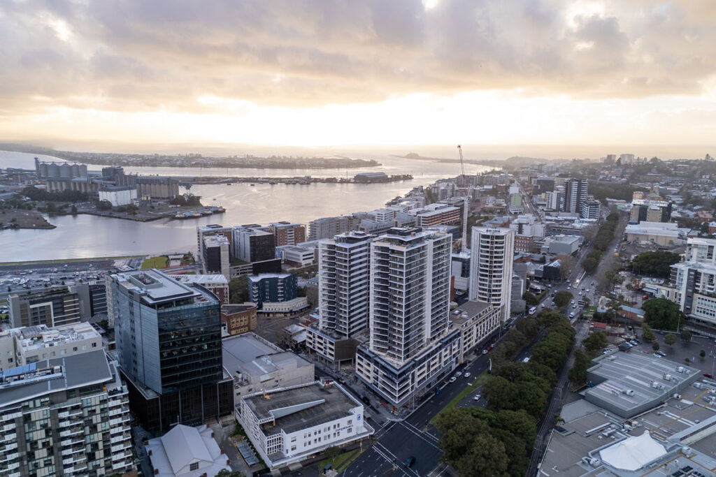 Hunter Windows ONE Apartments Newcastle West