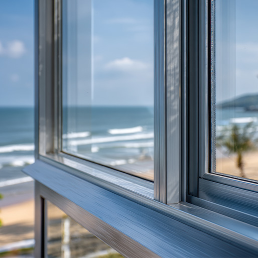 Durable aluminium window caostal