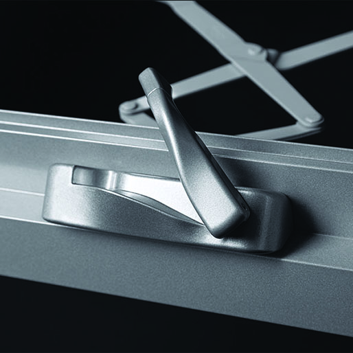 Aluminium window hardware openers