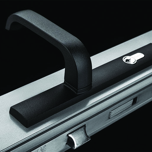 Aluminium window hardware openers