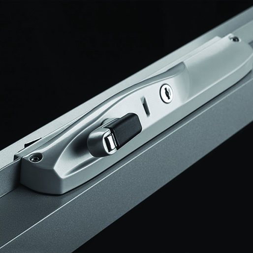 Aluminium window hardware openers